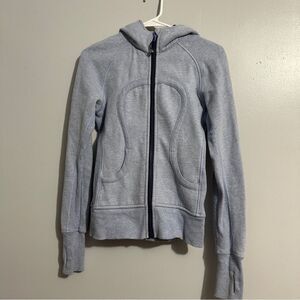 Lululemon light blue scuba jacket size 4